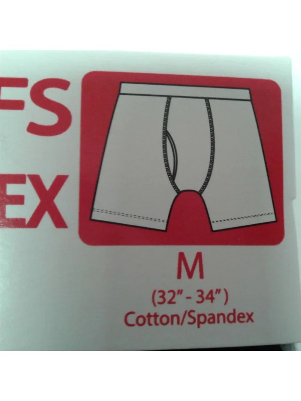 Pico Size M 32 34 Boxer Briefs Mens Cotton Spandex Plaid Blue Red Black NEW